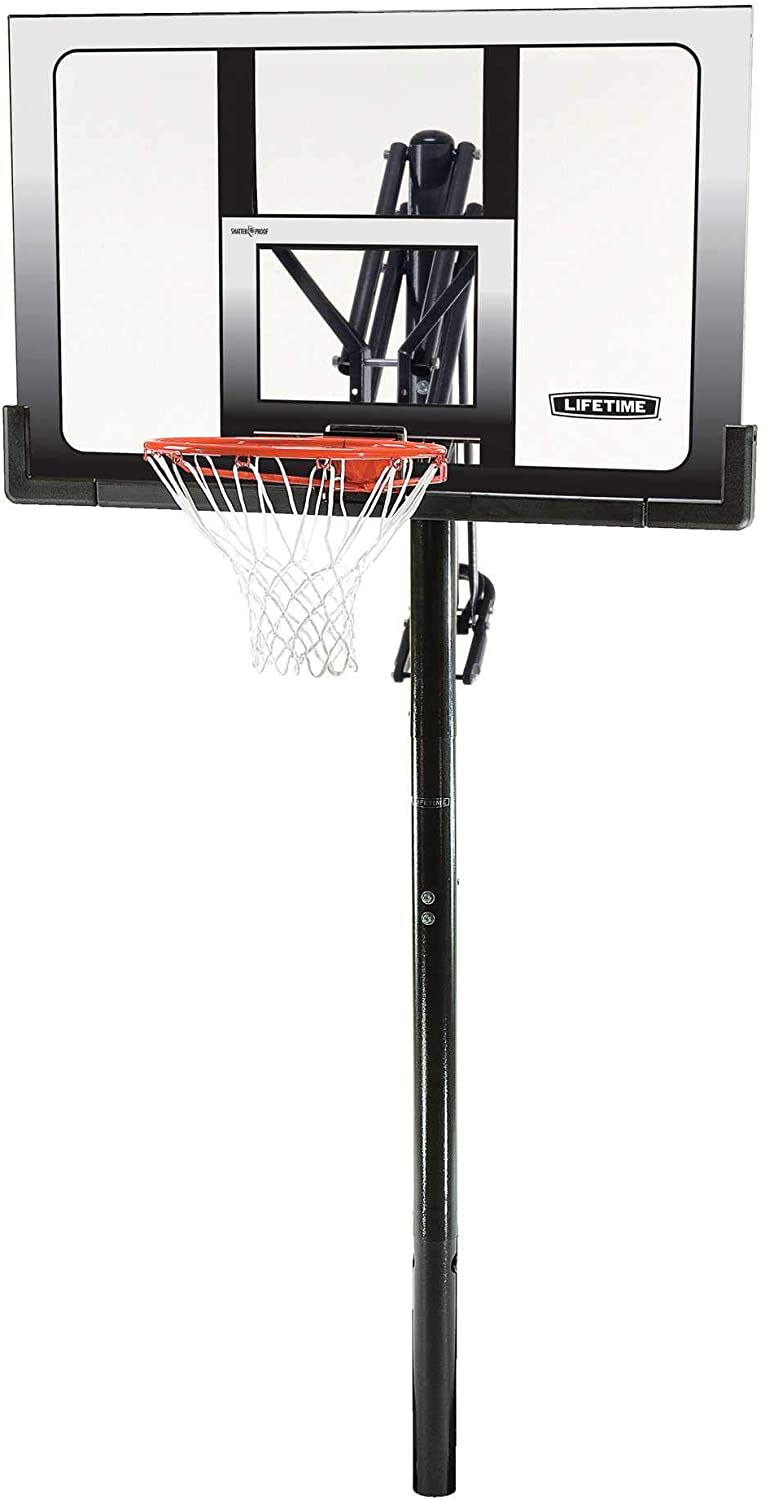 Lifetime 71281 In-Ground Power Lift Basketball System