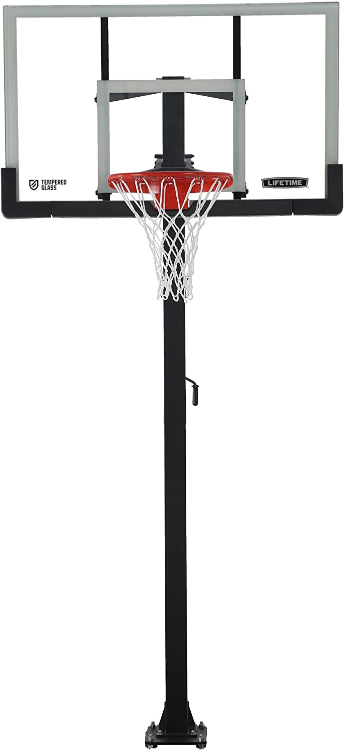 Lifetime Crank Adjust In-Ground Basketball Hoop