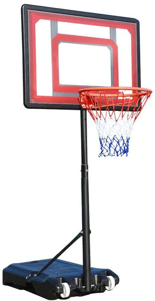 LHMYHHH Indoor Movable Basketball Rack
