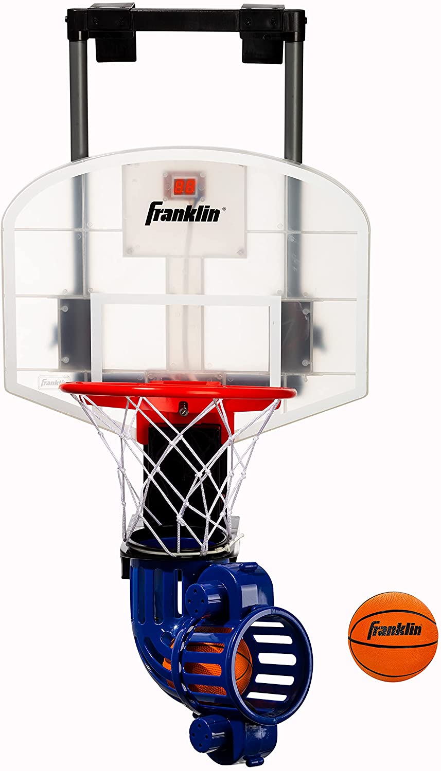 Franklin Sports Mini Basketball Hoop with Rebounder and Ball